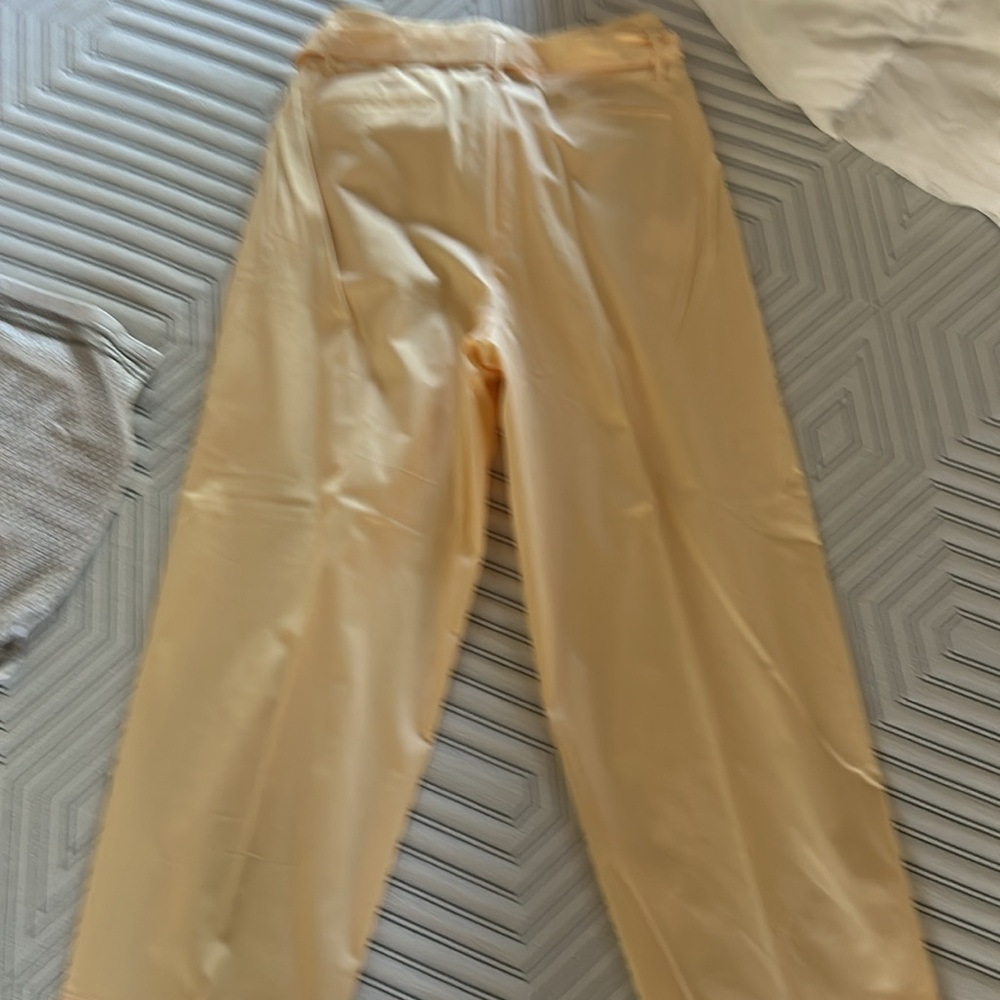 Womens J. Crew Tie Waist Tapered Lightweight Chino Pant Size 10 NWT - Picture 4 of 4